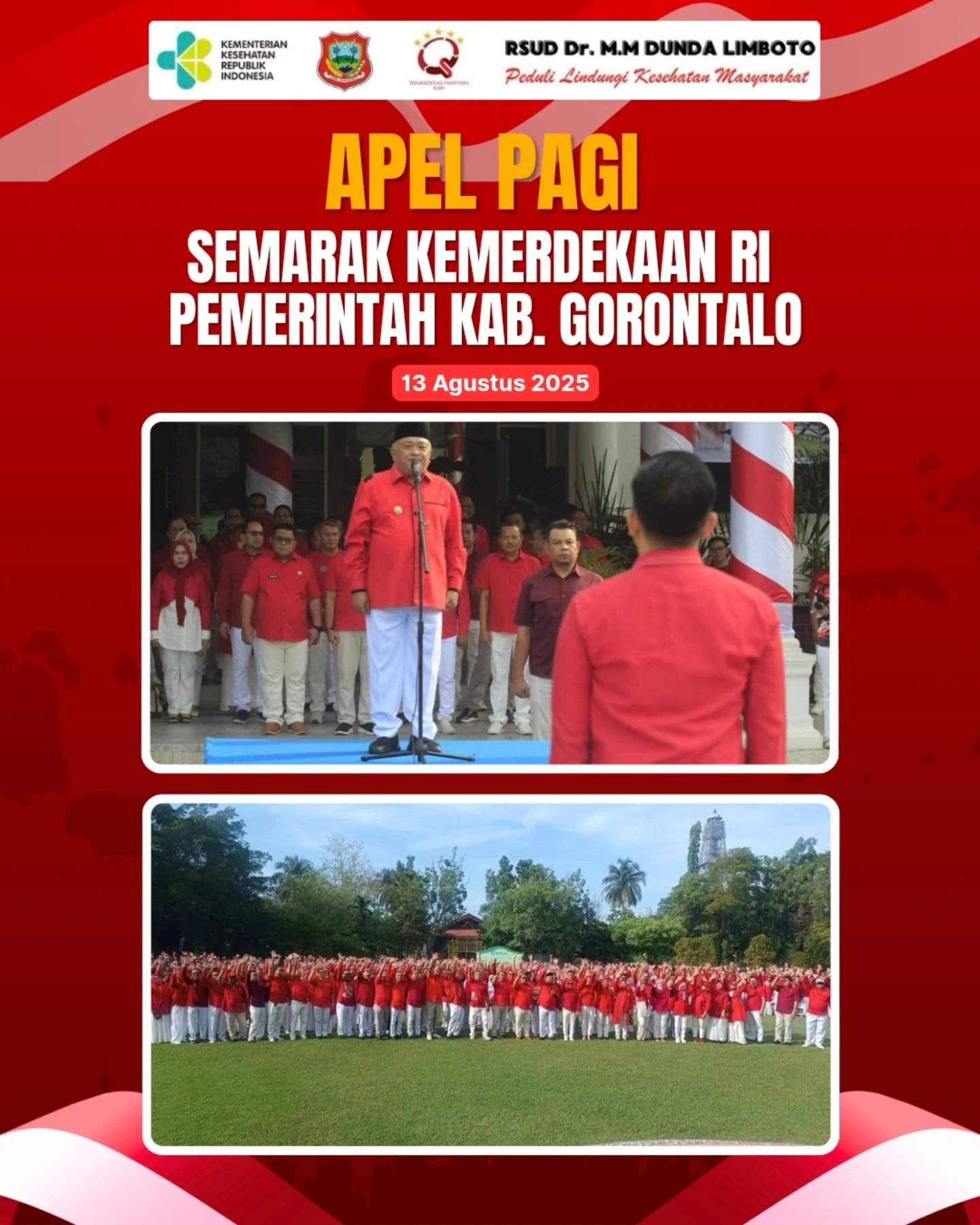 Apel Pagi Semarak Kemerdekaan RI