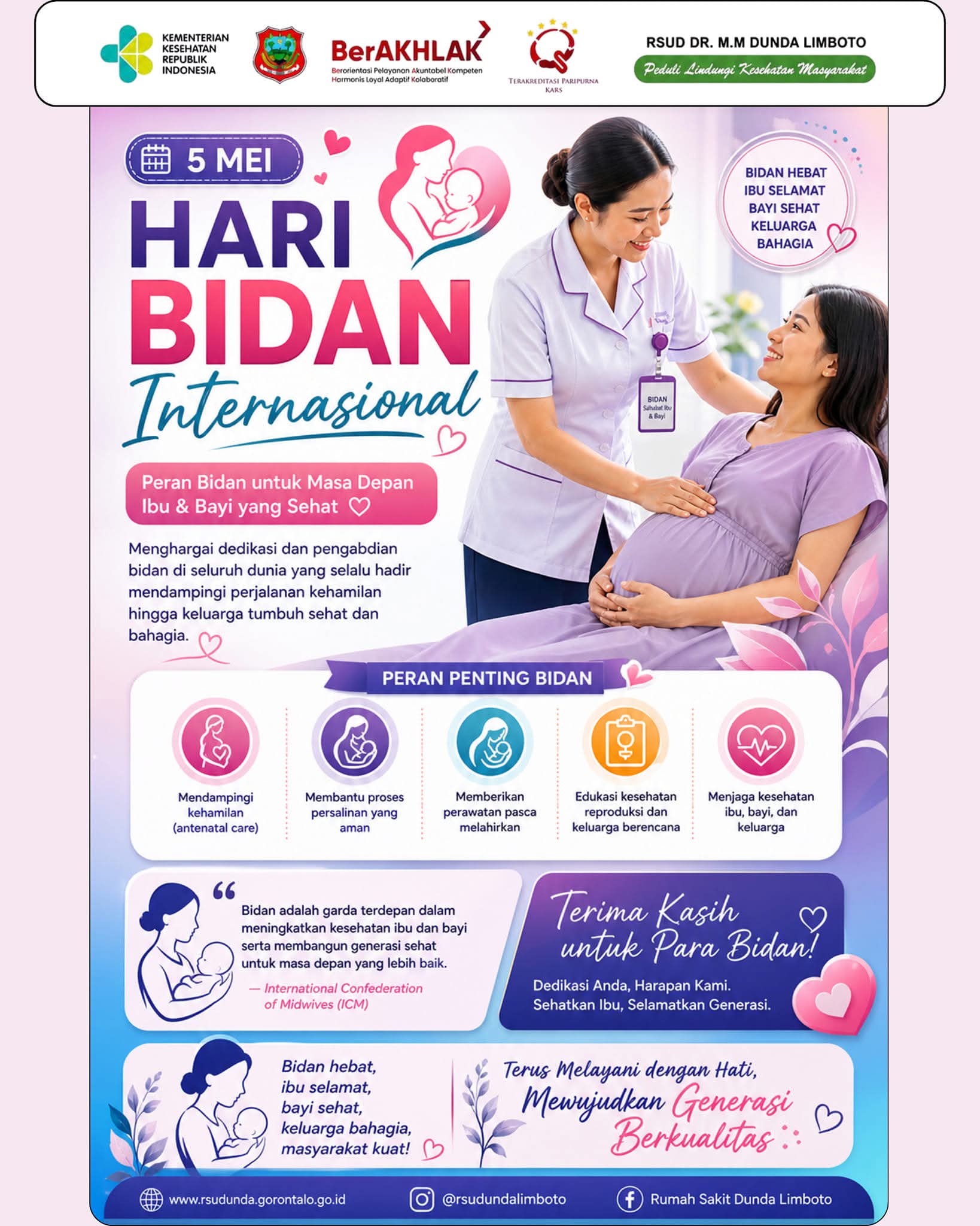 Selamat Hari Bidan Internasional 