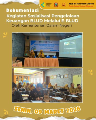 Kegiatan Sosialisasi Pengelolaan Keuangan BLUD melalui E-BLUD