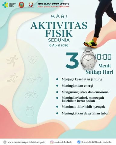 Hari Aktivitas Fisik Sedunia 6 April 2026